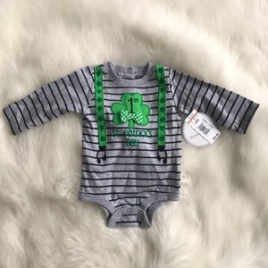 1st St Patrick’s Day onesie